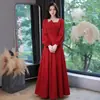 Vestido de Boda Ligero Vestido de Noche para Mujer 2026 Modelo Nuevo Registro de Compromiso Estatura Pequeña Usable Diariamente Vestido Blanco Gama Alta