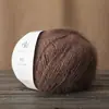 Diretamente do Fabricante, Fio de Lã Mista Longo Peludo para Chapéus, Cachecóis e Roupas Kits de Material para Tricô à Mão