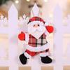 Decorações de Natal acessórios da árvore de Natal tecido de Natal pingente boneca pequena dançando boneca boneca de neve velho cabide pequeno