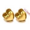 Nuevos Pendientes de Acero de Titanio con Bola Brillante Estilo Ins Europeo y Americano Hebilla de Oreja Pendientes de Moda de Alto Grado Nicho para Mujer Combinan con Todo