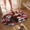 Alfombrilla de baño, absorbente de agua y antideslizante, felpudo para el hogar, nuevo felpudo para puerta de alfombra de imitación cachemir 2026