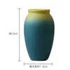 Vaso Pequeño con Gradiente Escarchado al por Mayor Arreglo Floral Manualidad Mueble de TV Adornos Florales Decoración del Hogar Adornos de Escritorio