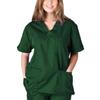 Comércio Exterior Manga Curta Gola V Roupa de Amamentação Uniforme de Trabalho Top XX0034