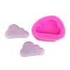 Molde de silicona con forma de nube de dibujos animados, ideal para hacer mousse de chocolate y fondant, para hornear pasteles y aromaterapia.