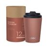 Amazon Explosões Copo de Café de Aço Inoxidável 304 Personalizado 8oz Tampa Flip Copo Térmico Digital para Café Copo de Água para Acompanhamento