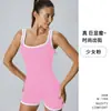 Body Esportivo Color-Blocking Transfronteiriço Estilo Kendall Jenner para Mulheres, Lindo Design nas Costas, Roupa de Yoga Justa, Roupa de Pilates Fitness