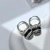 Pendientes de Cristal Redondos con Lunares Electrochapados 2026 Verano Tendencia Estilo Celebridad de Internet Personalidad Moda para Mujer con un Toque de Lujo Ligero y Alta Gama