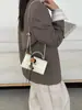 Bolso de Cadena Acolchado tipo Caviar Estilo Chanel para Mujer 2025 Nuevo Exquisito Bolso de Mano Bolso Cruzado Mini Bolso para Teléfono