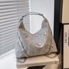 Bolso informal de gran capacidad, nueva moda 2024, bolso de viaje para mujer, mochila, bolso bandolera multiusos.
