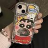 Capa para Celular Desenho Lápis de Cor Pequena Nova Maçã 16/15 iPhone14 Espelho 13 Furo Grande 12/xs Resistente a Queda 11 Tendência