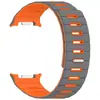 Correa de Silicona de Dos Colores con Hebilla Magnética para Samsung Watch 9 Galaxy Watch 98 40mm44mm Clear Wind