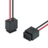Conector hembra tipo C de 2 pines con cable LN009, fijación por ranura, diseño integrado moldeado por inyección, soporta carga inversa para atomizadores