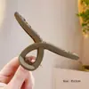 Elegante Pinza para el Cabello con Lazo Estilo Nuevo 2026 para Mujer, Cabello Semirecogido, Pinza de Garra para la Parte Posterior de la Cabeza para Cabello Fino, Sensación de Alta Gama, Pinza de Tiburón