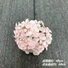 Coleção de Hortênsias 3D Flores Artificiais Flores Falsas Pequena Hortênsia para Exibição Modelo de Casamento Sala Decoração Suave Flores Artificiais