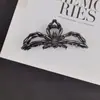 Presilha de Cabelo de Halloween, Presilha de Garra de Liga de Teia de Aranha de Alta Qualidade, Presilha Grande de Tubarão, Pente de Cabelo Feminino Elegante e Simples, Atacado de Acessórios de Cabelo