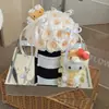 [En Stock] Nuevo Producto Cubo de Abrazo con Lazo Mediano Caja de Regalo con Flores Preservadas