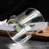 Tubo de Vidrio de Borosilicato Alto Transparente Cilindro Hueco de Vidrio de Diámetro Grande y Pequeño Equipamiento de Vidrio para Cocina Gourmet y Experimentos Cilindro de Vidrio