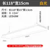 Luz LED para oficina Luz colgante de oficina iluminación de ingeniería para salón de belleza luz cuadrada para aula luz para comedor tira de luz