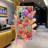Funda Transparente Ins Dulce Fresca Graffiti Corazón Colorido Adecuada para Samsung S22 S24 Funda Suave Anticaída de Gama Alta Disponible para Dropshipping