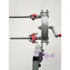 Máquina manual de dos agujas de un solo eje accionada por manivela para quitar bolitas máquina para quitar bolitas de suéteres de lana resistente y duradera accesorios para máquina de tejer plana por computadora