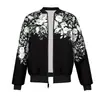 Chaqueta de Manga Larga con Estampado Paisley 3D para Primavera y Otoño, Estilo Urbano Casual, Top Casual Sencillo y Fresco para Hombre