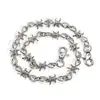 Cadena de Pantalón de Hierro con Espinas Nuevas Transfronteriza Cadena para Clavícula Estilo Ins Fresco de Moda Collar Elegante Pulsera Versátil Venta al por Mayor