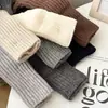 Calcetines Holgados Estilo Coreano Tejidos Cálidos Adelgazantes para Pantorrilla Calcetines JK Versátiles Retro Modernos para Otoño e Invierno