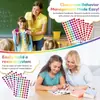 Adesivos de Coração Holográfico para Crianças Adesivos Pequenos de Coração com Glitter Decorações de Amor Adesivos Adesivos para Planner de Recompensas