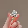 Broche com Acabamento de Luxo, Estilo Nicho e Simples, Alfinete de Roupa, Acessório de Pérola para Terno, Broche