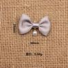 Corbatín de perlas cosido a mano amor diamante lazo accesorios diy accesorios para el cabello horquilla bolso ropa pantalones accesorios decorativos