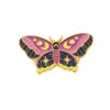 Broches Metálicos Exquisitos de Insetos Europeus e Americanos, Sol, Lua, Estrelas, Design de Borboleta, Acessórios para Roupas, Mochilas, Emblemas