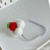 Casaco de Boneca Urso Autodepreciativo 10cm Babador de Boneca Toalha Escorregadia Toalha Triângulo de Boneca Acessórios Decorativos Lenço Chapéu de Tomate