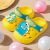 Pantuflas de verano para niños directas de fábrica, sandalias para niños y niñas, antideslizantes al por mayor, zapatos de agujeros para bebés, dibujos animados, lindos