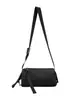 Bolsa Transversal Cool Estilo Minimalista Funcional para Casais, Bolsa de Ombro Cilíndrica Unisex Versátil para Viagem