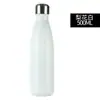 Taza de agua para deportes al aire libre transfronteriza de acero inoxidable 304 resistente a los arañazos con recubrimiento en spray tipo botella de Coca-Cola, taza de vacío, compatible con impresión de logotipo