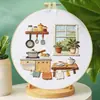 Kit de Bordado Estilo Simple Temática de la Vida, Pintura Decorativa DIY para Principiantes, Venta al por Mayor, Directo del Fabricante