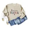 Amazon Wish Estación Independiente Divertida Casual Bonificación Mamá Holgada Sudadera con Cuello Redondo Moda Estampada para Mujer