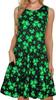 Fábrica de Origem Verão Transfronteiriço Roupas Femininas Vestido Sem Mangas Impressão Digital 3D Planta Havaiana Flor Vestido Longo Feminino