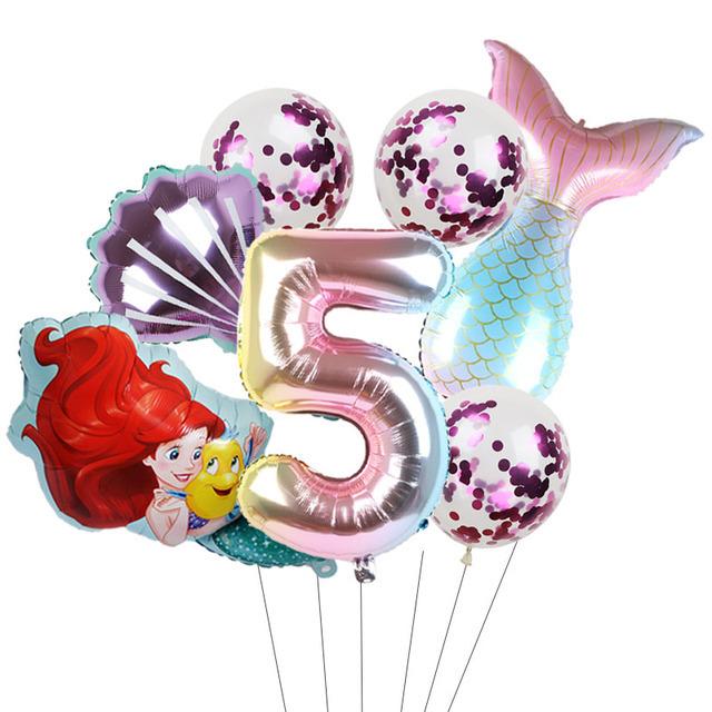 7Pcs-Disney-Mermaid-Birthday-B