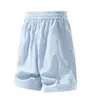 Mercadorias de Fujian proteção solar ao ar livre não abafante shorts de perna reta soltos masculinos da moda cintura elástica calças de cinco pontos