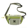 Bolso cruzado moderno y versátil para niños, bolso de cintura casual, bolso de hombro, nuevo bolso pequeño de hombro para deportes de ciclismo, bolso de pecho para mujer