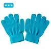 Luvas de Tricô Quentes para Crianças em Estoque para Idades de 5 a 10 Anos, Cor Sólida, Adequadas para Escrever, Forradas com Lã Acrílica, Mais Vendidas, Espessadas para Proteção contra o Frio