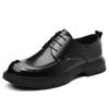 Zapatos de Cuero Wenzhou Zapatos de Cuero Nuevos de Verano para Hombre Ropa Formal de Negocios Zuecos Huecos Transpirables de Moda Dropshipping
