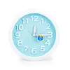 Reloj de Cuarzo Moderno Minimalista de Colores Dulces, Simple, Tridimensional, con Manecillas + Reloj Digital Despertador