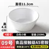 Plato de Comida Rápida Dividido Vajilla Comercial de Melamina Plástico Imitación Porcelana Plato Separado de Seis Compartimentos Escuela Fábrica Comedor Plato Grueso para la Cena