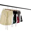 Marca de moda transfronteriza RHUDE 2026 Verano Nuevos Pantalones Cortos de Cinco Puntas Bordados con Letras Grandes Estilo Retro Americano para Hombre Europeos y Americanos