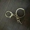 Llavero con cierre de langosta electrochapado, accesorio de llavero de metal, cierre de resorte para bolso, hebilla colgante de hardware para bolso, colgante decorativo
