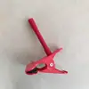 Soporte de exhibición de malvaviscos, clips de dibujos animados elegantes, multifuncional, flexible, clips de metal con varillas de silicona