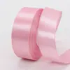 Cinta de 2.5 cm en paquete pequeño, cinta para envolver regalos, cinta para repostería, cinta de satén para decoración de bodas, venta al por mayor, transfronterizo