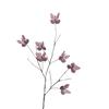 Simulación de 7 ramas muertas accesorios de fotografía de mariposas escenario de boda ventana flores de simulación decoración suave adornos de sala de estar hogar